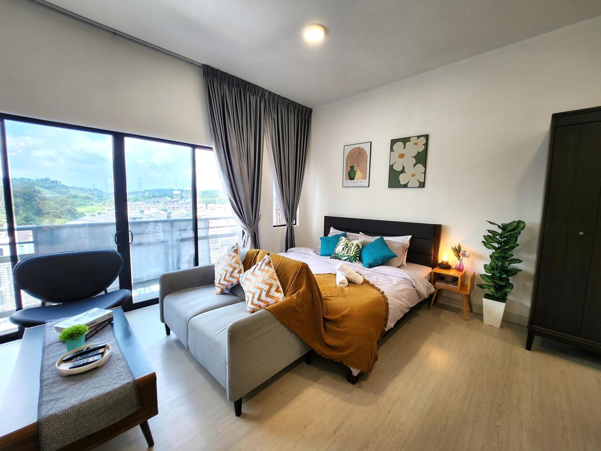 Taman Equine Comfy Studio#Greenery View#4 Pax#Aeon Mall Seri Kembangan Bagian luar foto